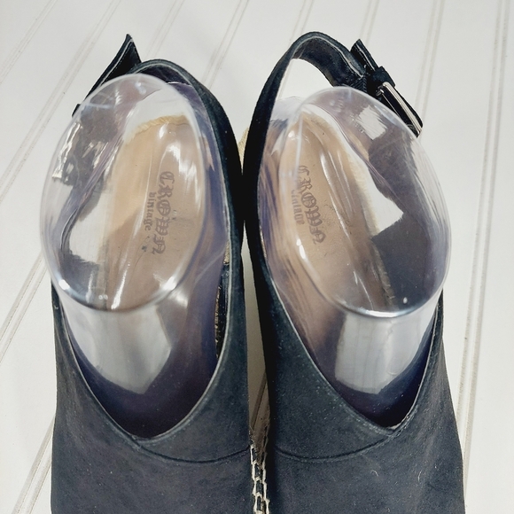 Crown Vintage  Shanie Faux Suede Espadrilles Wedges E923 - Picture 10 of 15